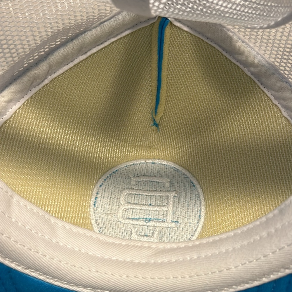Burlington Beer Company Truckers Cap Light Blue and White. SnapBack OS fits Most - Picture 7 of 9